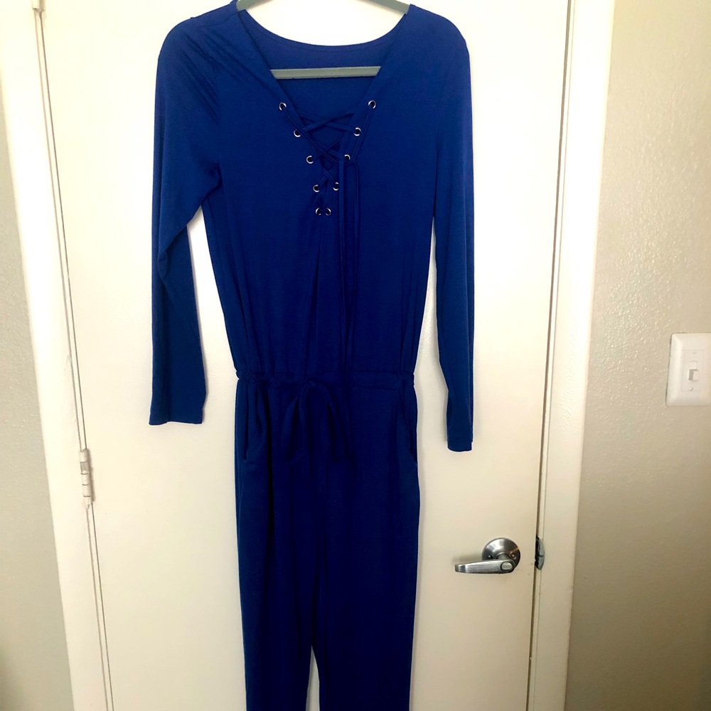 NWOT BLUE ROMPER